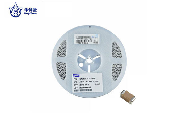 HEC/禾伸堂C1808N102K302TEX 1808 102/1000pF 3000V 10% NPO陶瓷貼片電容 高壓貼片電容參數(shù)介紹