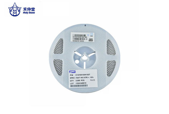 HEC/禾伸堂C1812N102K202TEX 1812 102/1000pF 2000V 10% NPO陶瓷貼片電容 高壓貼片電容參數(shù)介紹